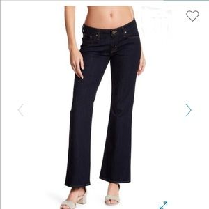 NWT Big Star Remy Mid-Rise Boot Dark Blue Jeans